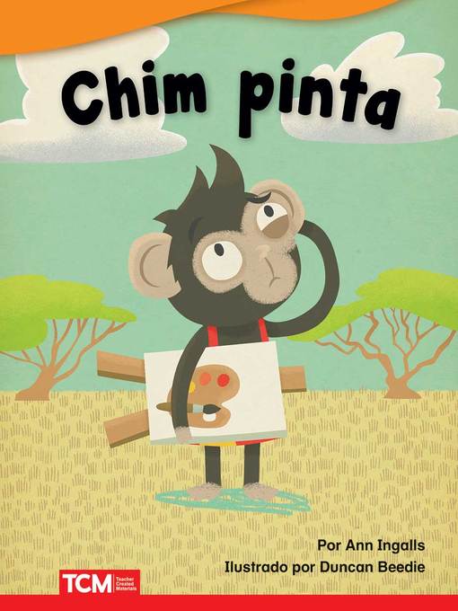 Cover image for Chim pinta (Chimp Paints) Read-along ebook
